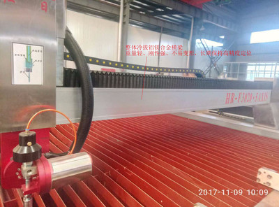 浙江紅日HR3020帶翻轉五軸水刀切割機——高效大理石與瓷磚拼花加工解決方案